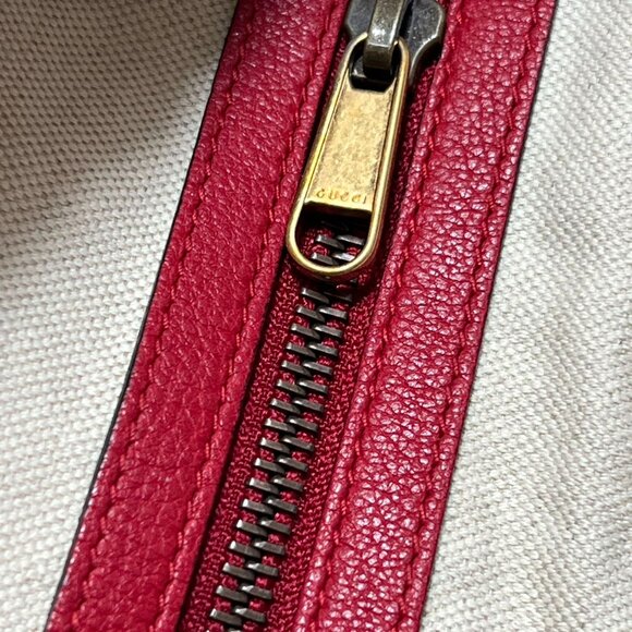 Gucci Logo Half-Moon Hobo Printed Leather - Picture 6 of 8